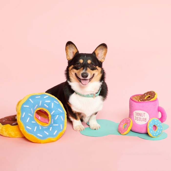 Игрушка для собак ZippyPaws "Кофе и Пончик" Zippy Burrow™, полиэстер, 15х20х15 см