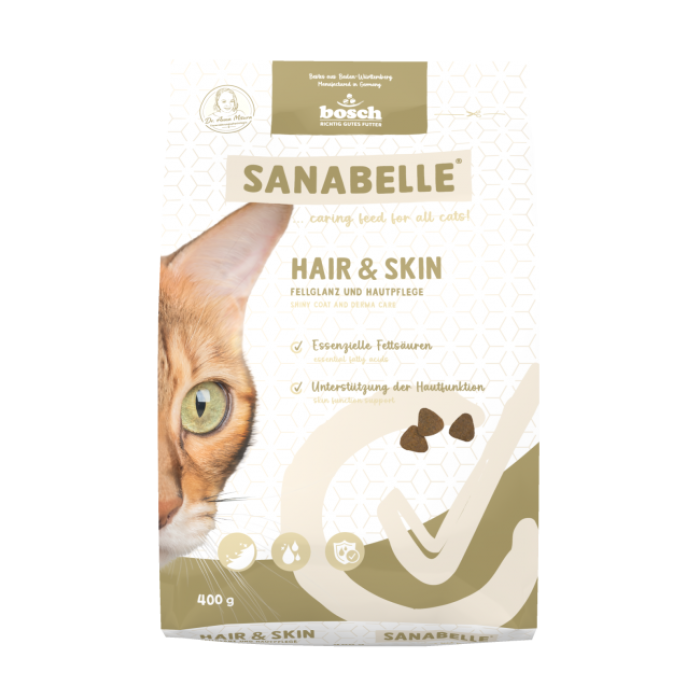 Корм для котів Sanabelle Hair and Skin 400 г