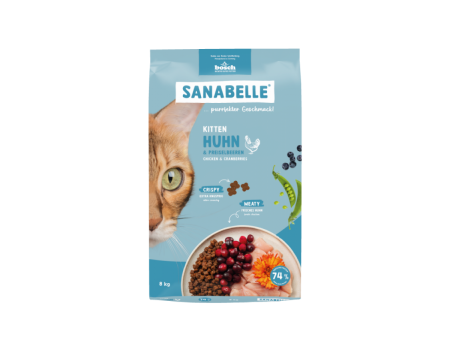Корм для котів Sanabelle Kitten (курка із журавлиною) 2 кг