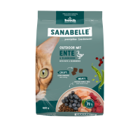 Сухий корм Sanabelle Outdoor, для котів, що гуляють на вулиці, качка і..
