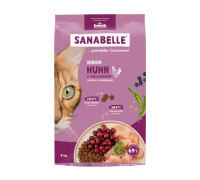 Сухий корм Sanabelle Senior, для літніх котів, курка із журавлиною, 8 ..