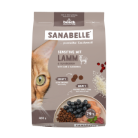 Корм для кошек Sanabelle Sensitive (баранина с черникой) 400 г