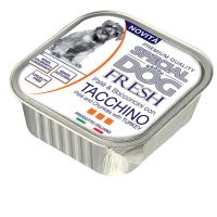 Влажный корм Monge SDE Dog Wet Fresh мясные кусочки в паштете, индейка, 150 г