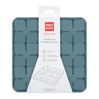 Коврик для поиска корма WAUDOG Silicone, 205х205х17 мм, серый