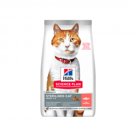 Сухий корм Hills Feline Adult Sterilised Cat Salmon для стерилізованих котів з лососем - 1,5 кг