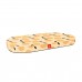 Лежанка для собак WAUDOG Relax, рисунок "Апельсины", с сменным чехлом, L, 100х70 см