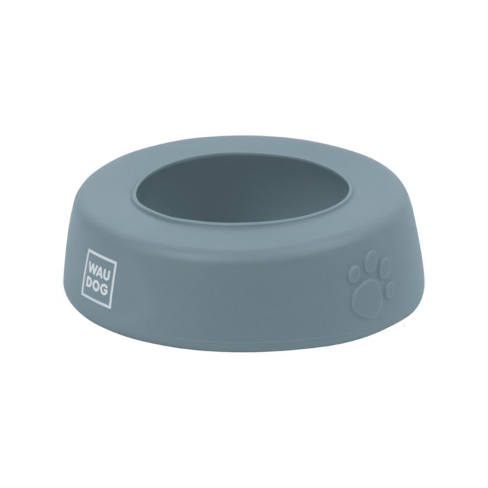 Миска-непроливайка WAUDOG Silicone, 750 мл, серый