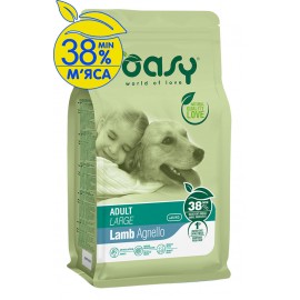 OASY LIFESTAGE Adult Large Сухий корм з ягням для дорослих собак велик..