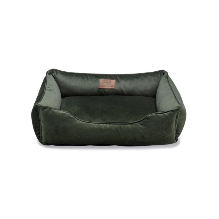 Harley & Cho Лежак Dreamer VelourGreen S
