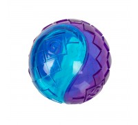 Игрушка для собак Мяч с пищалкой GiGwi BALL, резина, 8 см..