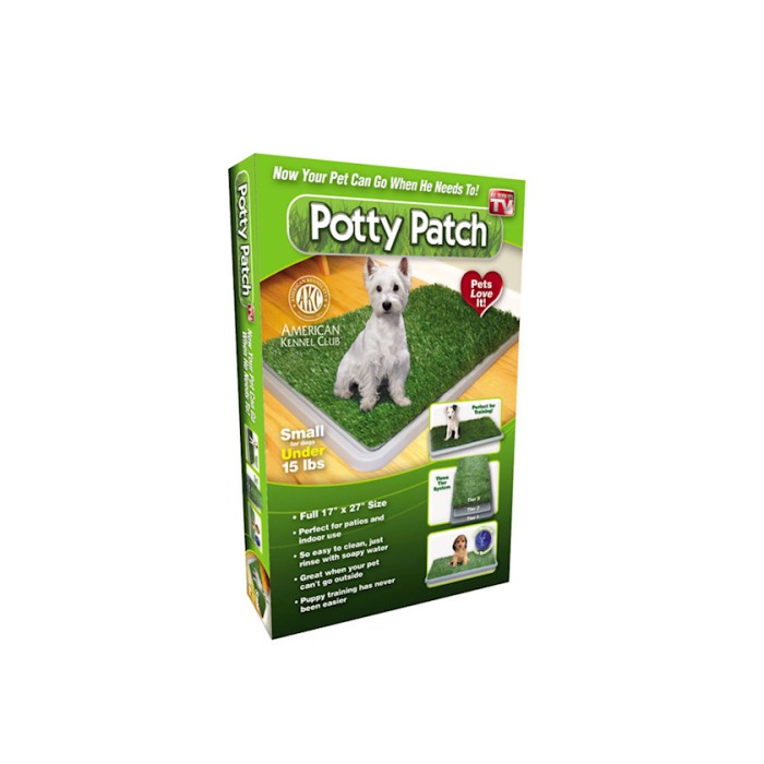 Туалет для собак Potty Patch под пеленку с ТРАВКОЙ 68*43см