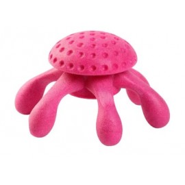 Іграшка для собак Kiwi Walker «Восьминіг» рожевий, 13 см..