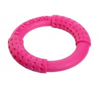 Игрушка для собак Kiwi Walker «Кольцо» розовое, 13,5 см..