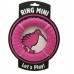 Игрушка для собак Kiwi Walker «Кольцо» розовое, 13,5 см  - фото 2