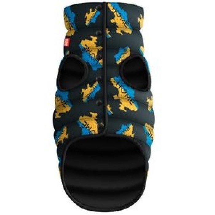 Курточка для собак WAUDOG Clothes рисунок Дом M40 В 63-66 см С 39-42 см 