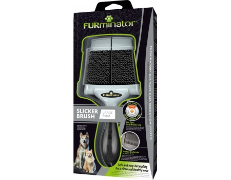 Щітка-пуходірка FURminator жорстка для котів та собак