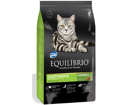 Equilibrio Cat ДЛЯ СТЕРИЛИЗОВАННЫХ сухой супер премиум корм для стерилизованных кошек и кастрированных котов, 1,5 кг