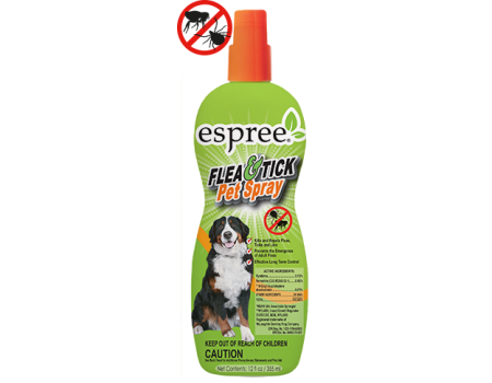 ESPREE Захист від бліх та кліщів для собак від 6-ти місяців Flea&Tick Pet Spray 355 мл