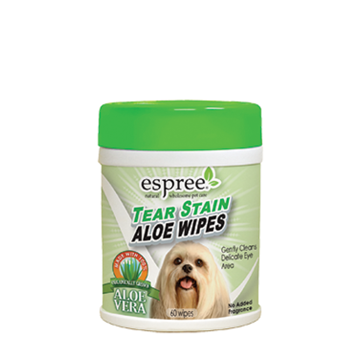 ESPREE салфетки содержащие алоэ вера и ромашку Tear Stain Wipes Aloe Tear Stain Wipes 60шт