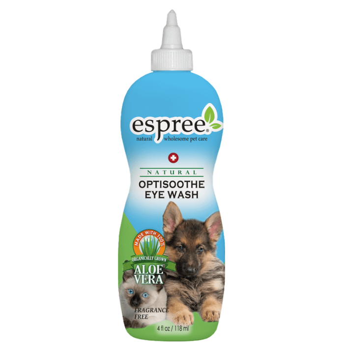 ESPREE Смягчающее моющее средство и ополаскиватель для глаз с алоэ Optisoothe Eye Wash 118 мл