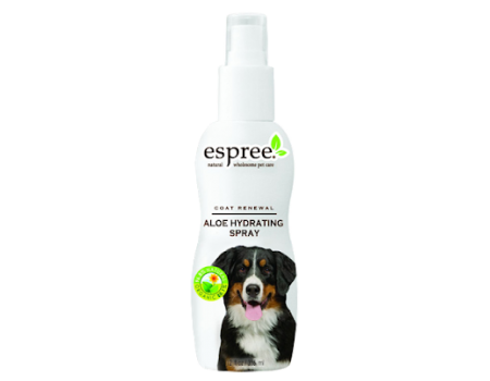 ESPREE Натуральный суперувлажняющий спрей для мгновенного интенсивного увлажнения кожи и шерсти для собак и кошек Aloe Hydrating Spray 355 мл