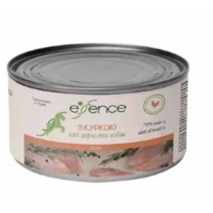 Влажный корм для собак Essence паштет с курицей 200 г.