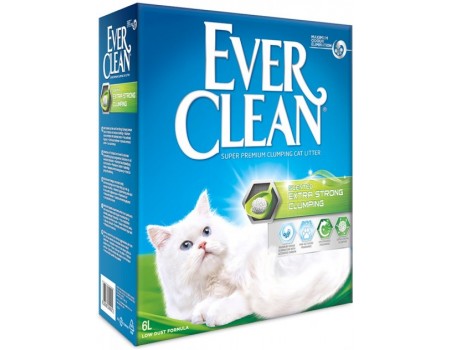 Ever Clean (Евер Клін) EXTRA STRONG CLUMPING (Екстра Сила з ароматом) бентонітовий наповнювач для котів, 6 л