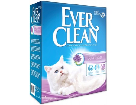 Ever Clean (Евер Клін) LAVENDER (АРОМАТ ЛАВАНДИ) бентонітовий наповнювач для котів, 10 л