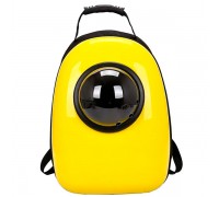 Рюкзак-переноска с иллюминатором 32х42х29 см, пластик, желтый..