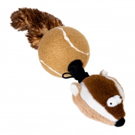 Іграшка для собак Борсук з 2-ма пищалками GiGwi Catch & fetch, штучне ..