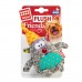 Игрушка для собак Медведь с пищалкой GiGwi Plush, текстиль, 10 см  - фото 2