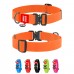 Ошейник для собак водостойкий WAUDOG Waterproof c QR паспортом, металлическая пряжка-фастекс, Ш 40 мм, Длинна 46-70 см, оранжевый  - фото 2
