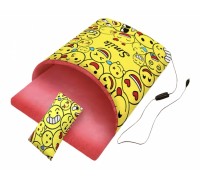 грілка КИШЕНЬКА L 50*65см (2,5-6кг) СМАЙЛИК жовтий USB..