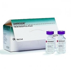 Канинсулин 40 ЕД/мл (ветинсул, лечен сах диаб), при инсулинозависимом ..