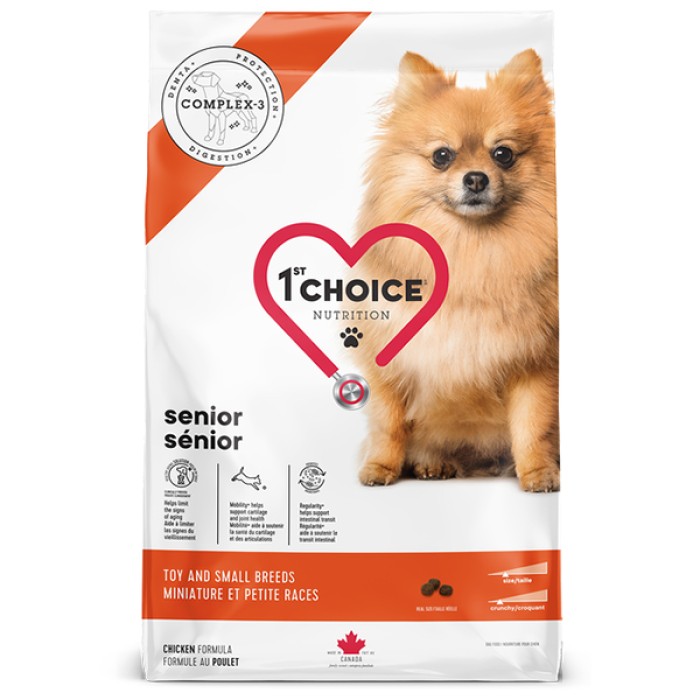 1st Choice Senior Toy and Small Chicken ФЕСТ ЧОЙС СЕНЬЙОР МІНІ МАЛИХ КУРКА сухий суперпреміум корм для малоактивних собак міні та малих порід, 5 кг.