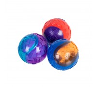 Игрушка для собак Три мяча с пищалкой GiGwi BALL, резина, 5 см..