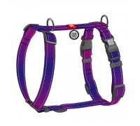 Шлея для собак H-подібна WAUDOG Nylon Mono QR світловід. розмір М Ш 20..