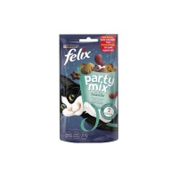 Лакомство для котов FELIX PARTY MIX, океанический микс, 60 г