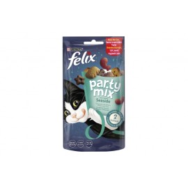 Ласощі для котів FELIX PARTY MIX, океанічний мікс, 60 г..