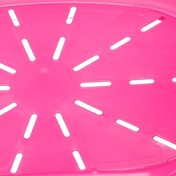 Ferplast SIESTA DELUXE 2 PINK Пластиковий лежак для собак та котів, 49 x 36 x 17.5 см