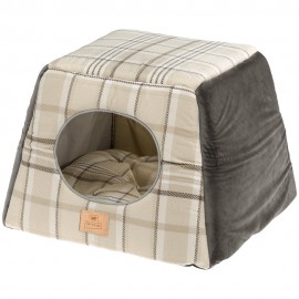 Ferplast EDINBURGH HOUSE BROWN Домик для  кошек, 37 x 37 см..