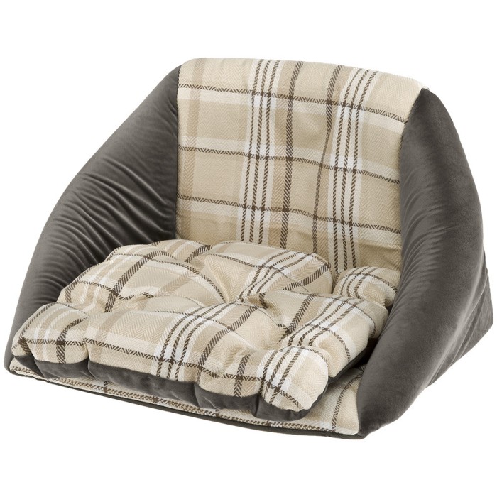 Ferplast EDINBURGH HOUSE BROWN Будиночок для котів, 37 x 37 см
