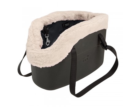 Ferplast WITH-ME BAG WINTER BLACK Мягкая переноска для собак, 21,5 x 43,5 x 27 см