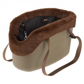 Ferplast WITH-ME BAG WINTER ROCK Мягкая переноска для собак, 21,5 x 43..