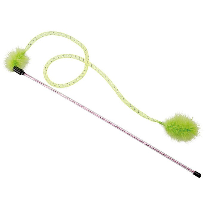 Ferplast PA 5002 CAT WHIP CM.150 Іграшка для кішок із пластику та синтетичного волокна 150 см