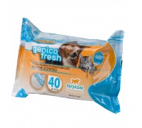 Ferplast  GENICO FRESH DOG/CAT MARINEx40  Очищающие салфетки для собак..