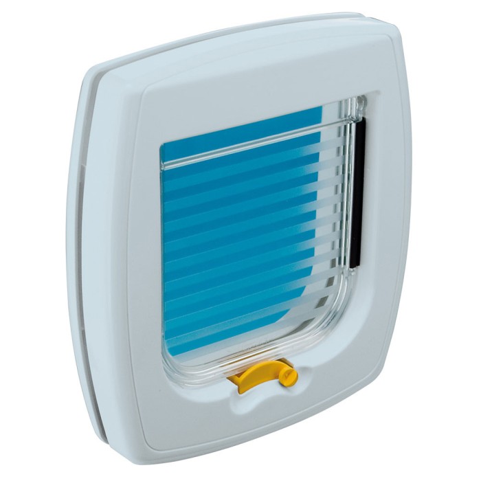 Ferplast SWING 1 SUPER BASIC WHITE Дверцята для собак та кішок. 21,5 x 5 xh 24 cm