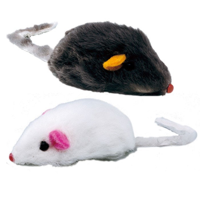 Ferplast PA 5004 TOYS FOR CATS (x2) Іграшка для котів із плюшу, 5 см