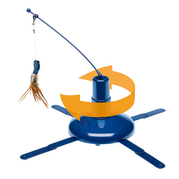 Ferplast RAPTOR-ELECTRONIC TOY Електронна іграшка для котів, ? 48 x 34,5 см