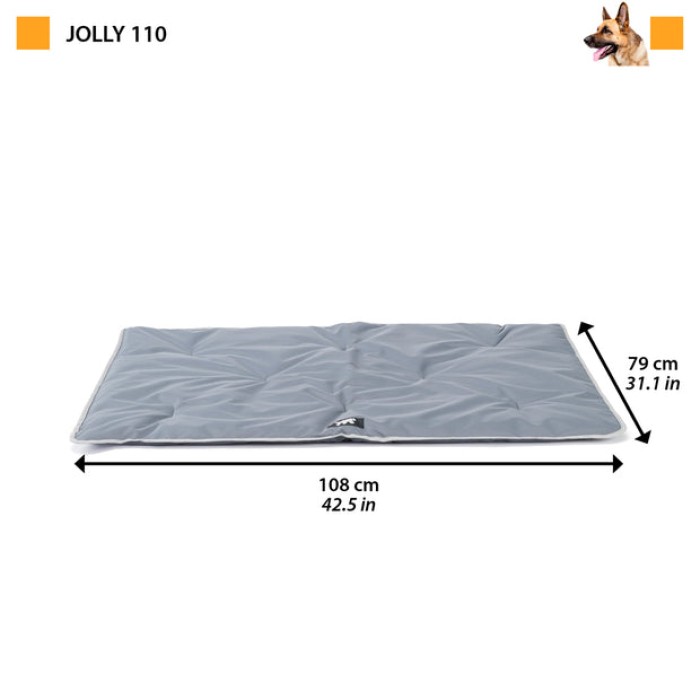 Ferplast JOLLY 110 CUSHION BLACK М'яке місце для собак та котів, 108 x 79 см